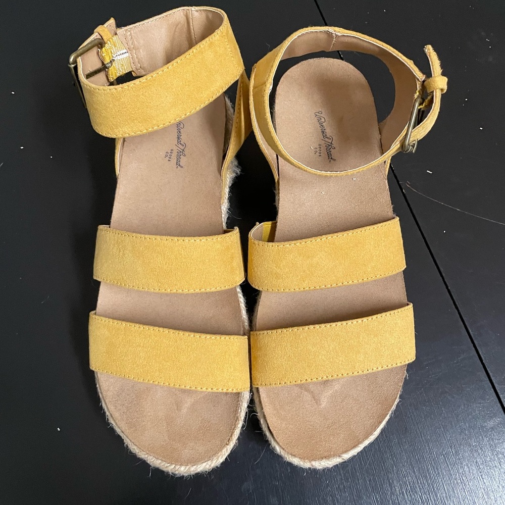 Brand new platform sandals